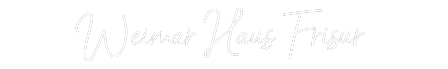 Konfigurator - Personalisierte Leuchtreklame & Leuchtbuchstaben Weimar Haus F...