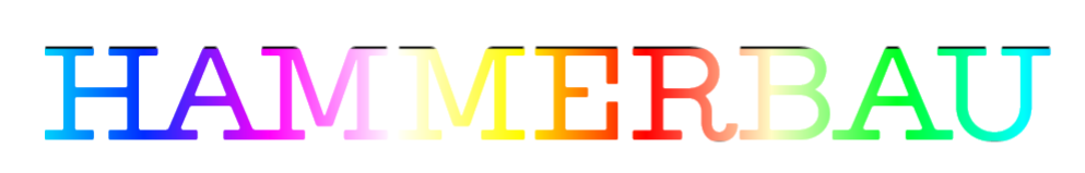 Konfigurator - Neon LED Clip - Personalisierter Indoor Schriftzug HAMMERBAU