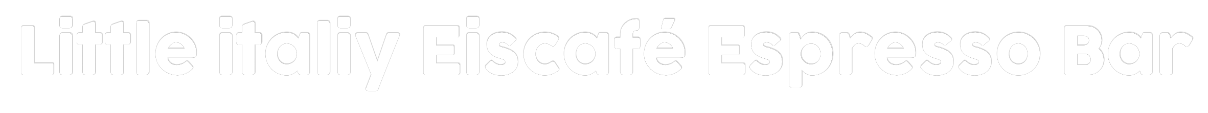 Konfigurator - Personalisierte Leuchtreklame & Leuchtbuchstaben Little italiy...