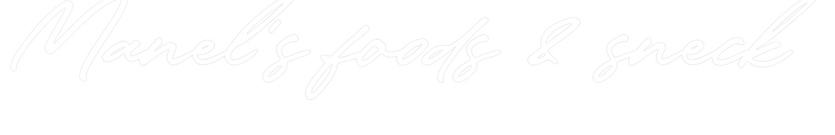 Konfigurator - Neon LED Clip - Personalisierter Indoor Schriftzug Manel's foods...