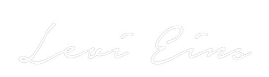 Konfigurator - Neon LED Flex - Personalisierter Indoor Schriftzug Levi Eins