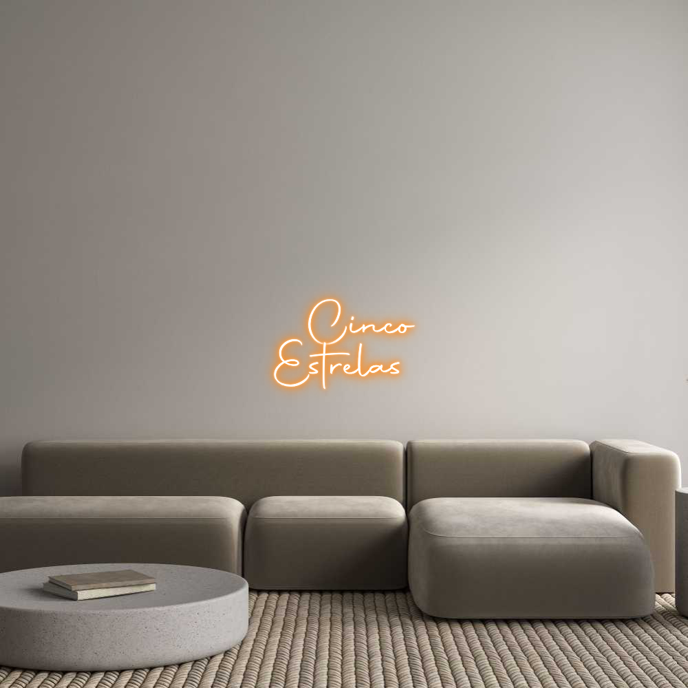 Konfigurator - Neon LED Clip - Personalisierter Indoor Schriftzug Cinco
Estrel...