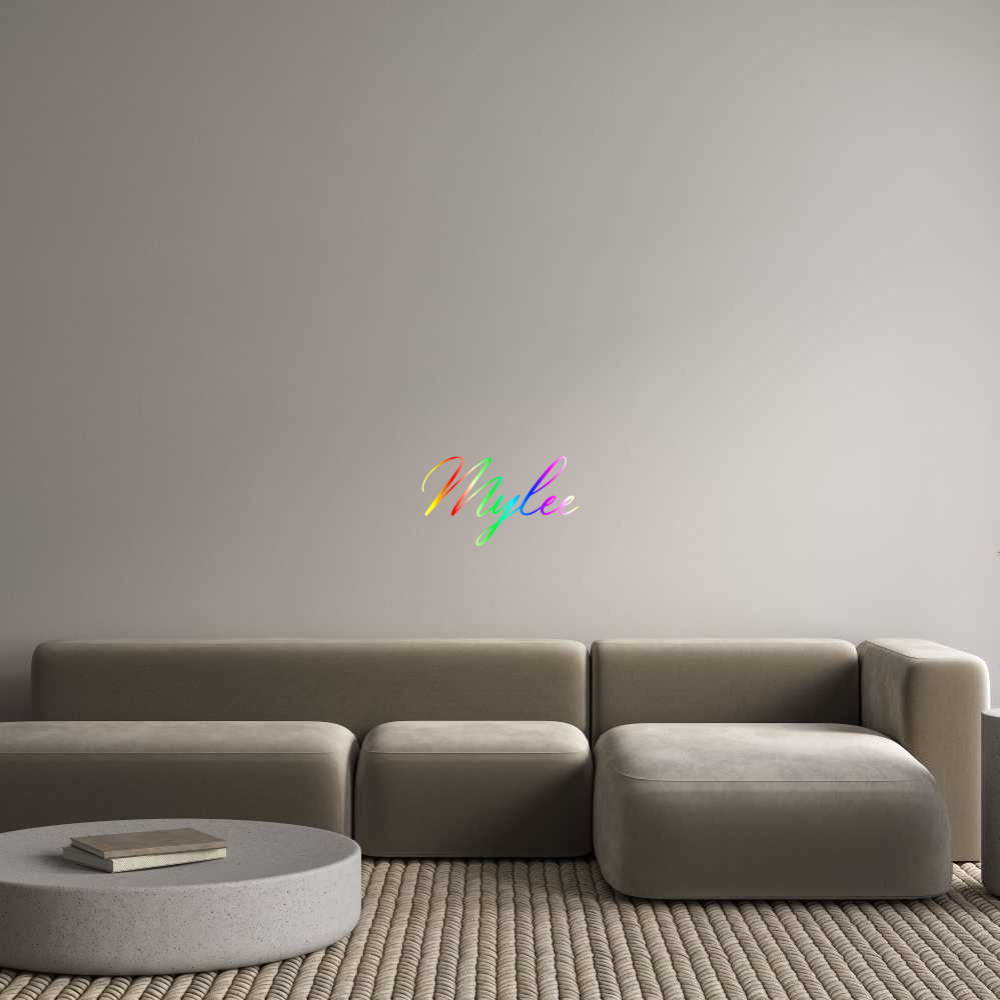 Configurateur - Neon LED Flex - Enseigne néon intérieure personnalisée Mylee