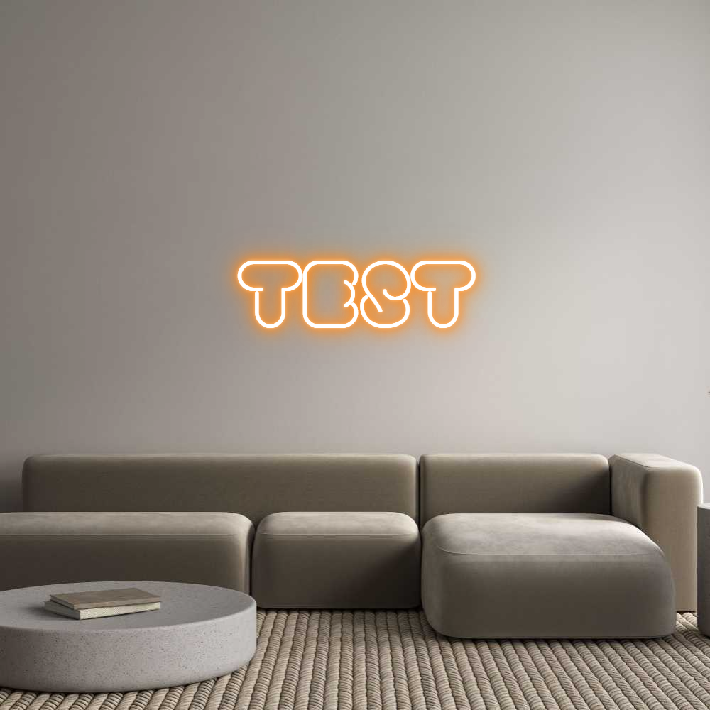 Konfigurator - Neon LED Flex - Personalisierter Indoor Schriftzug test