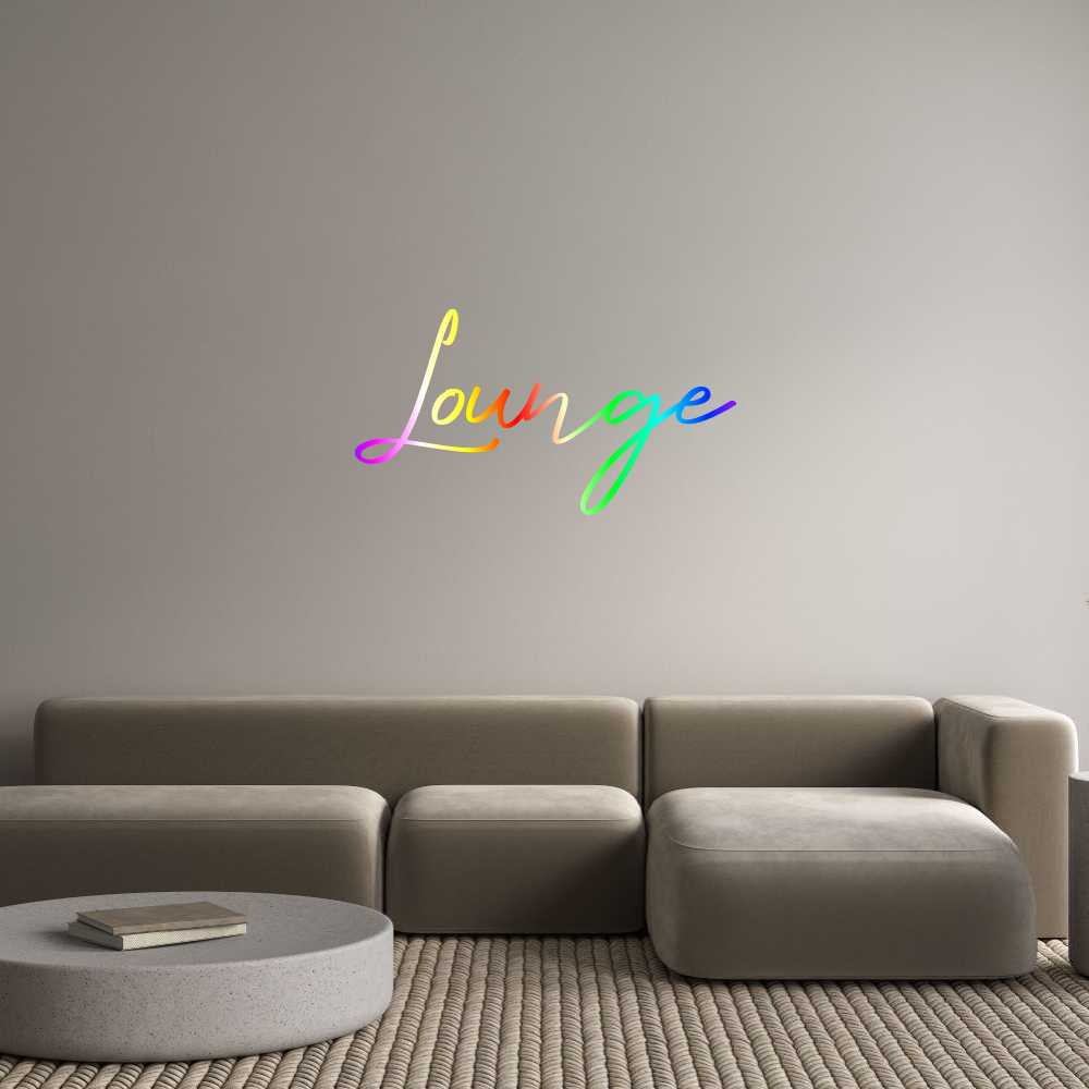 Konfigurator - Neon LED Clip - Personalisierter Indoor Schriftzug Lounge
