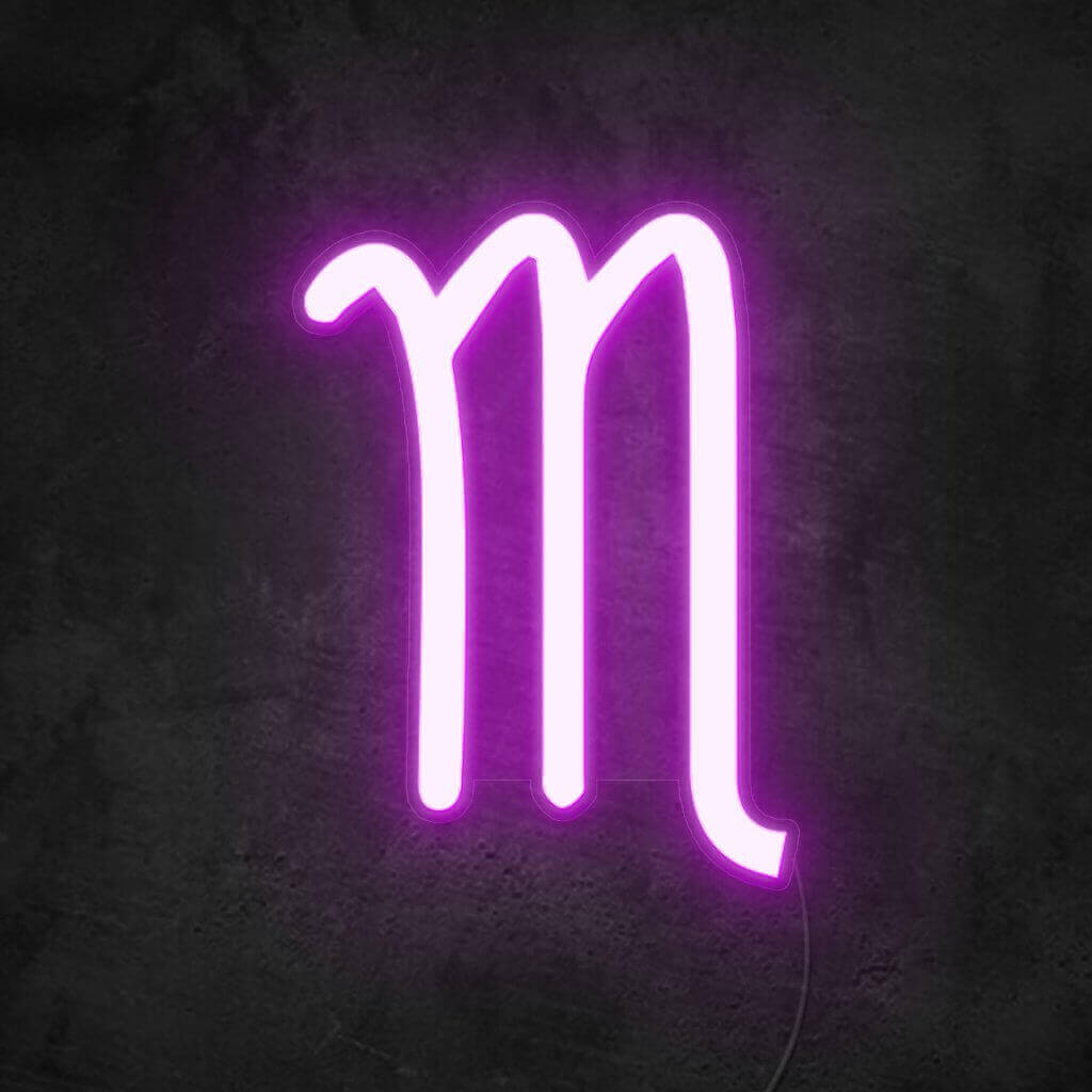 NEONMONKI_Virgo_zodiac_symbol