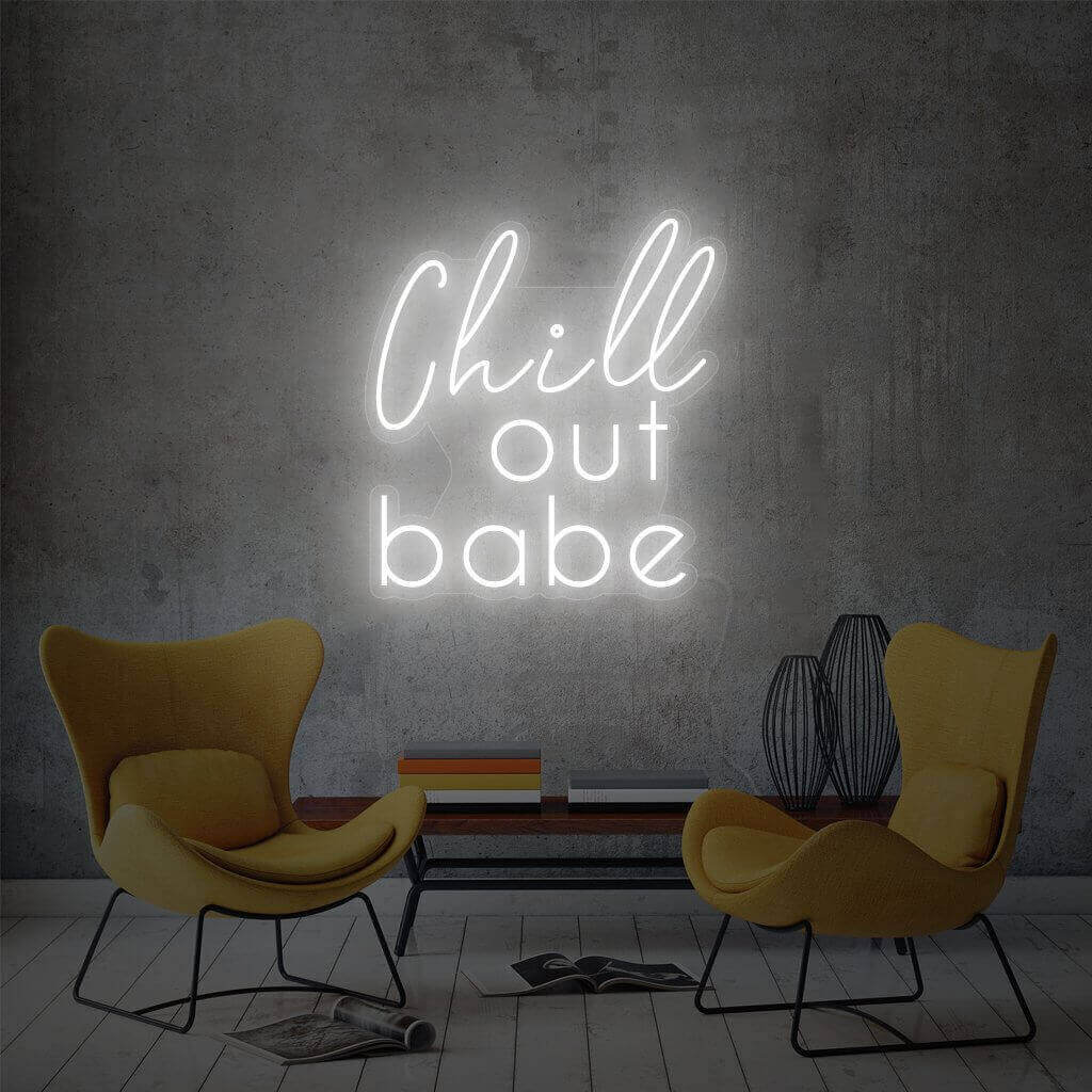 NEONMONKI_chill_out_babe_led_schriftzug_leuchtschrift