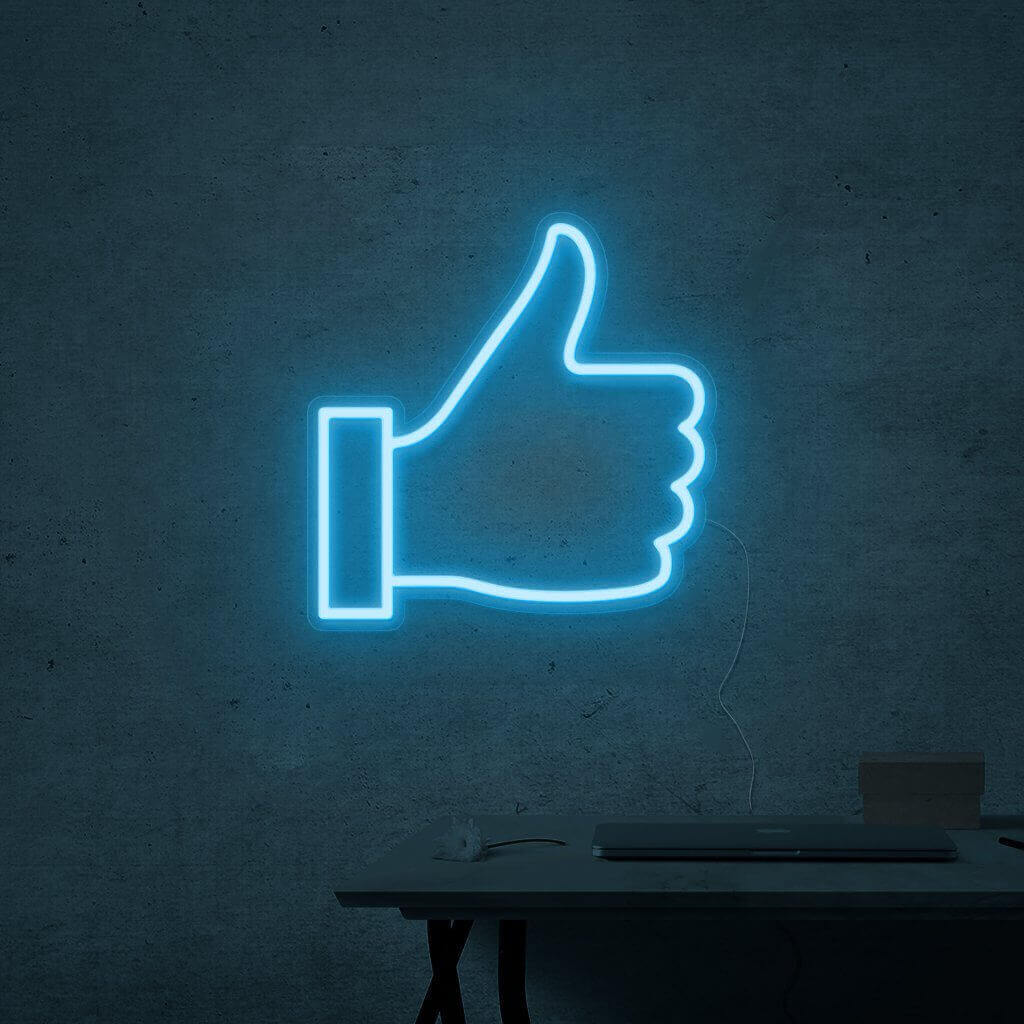 NEONMONKI_daumen_Leuchtschilder_hellblau