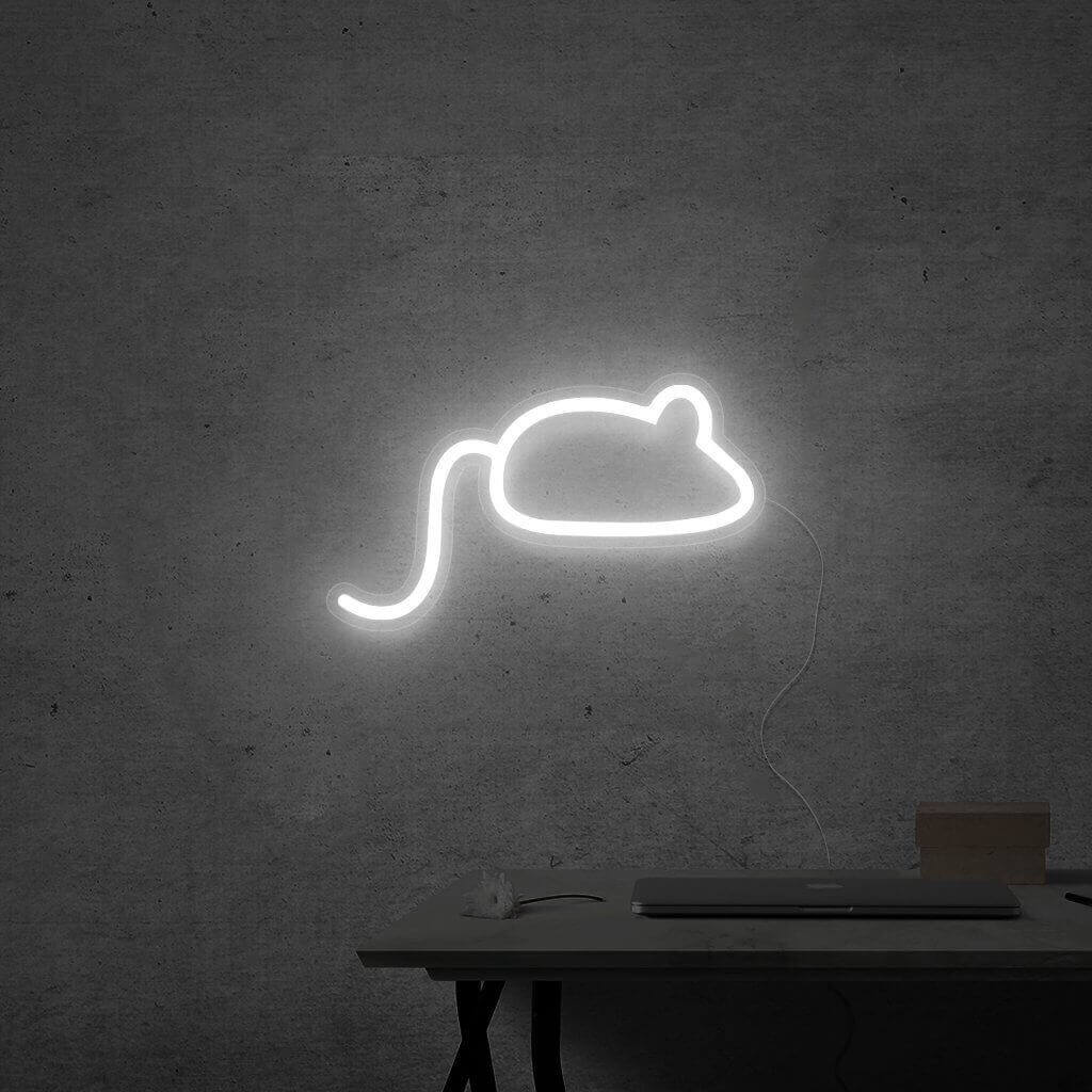 NEONMONKI_mouse_neon_schild