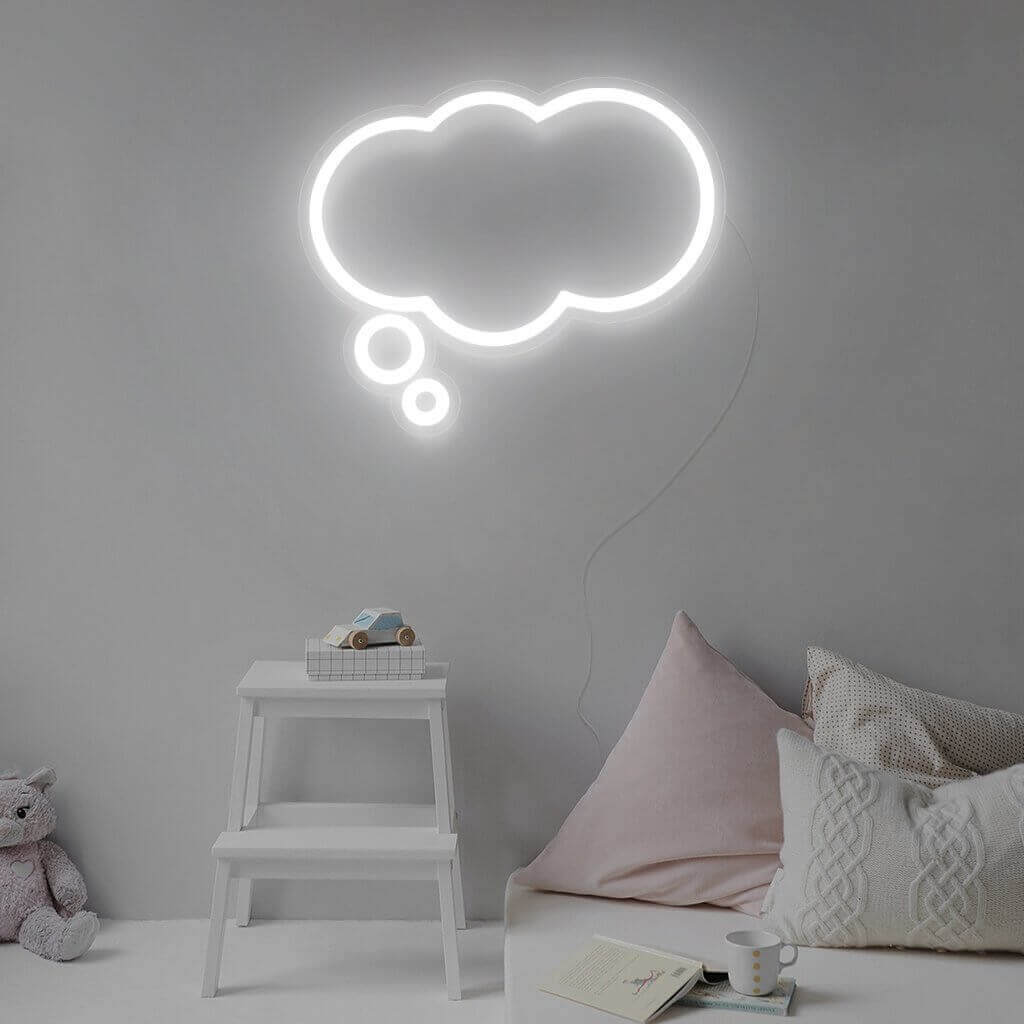 NEONMONKI_weißes_neon_ schild_traum