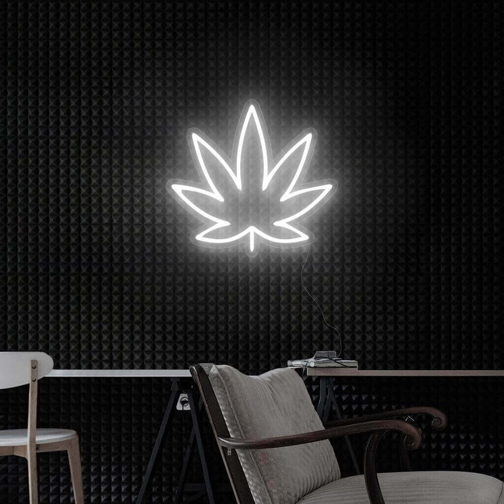 NEONMONKI_weißes_neon_schild_weed
