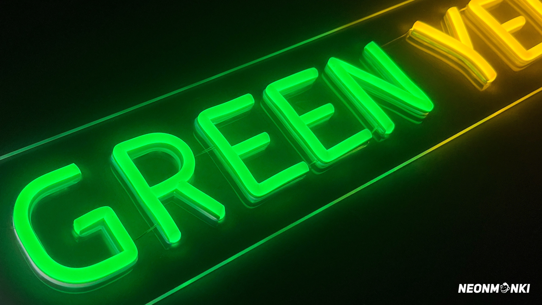 LED Schild personalisiert