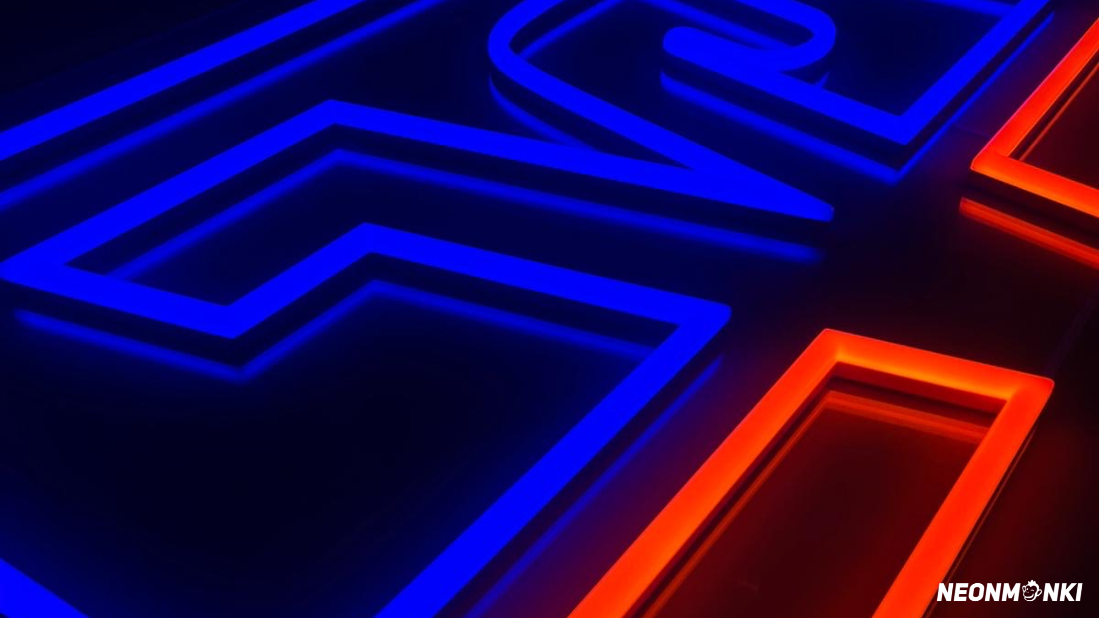 NEONMONKI_luminous lettering