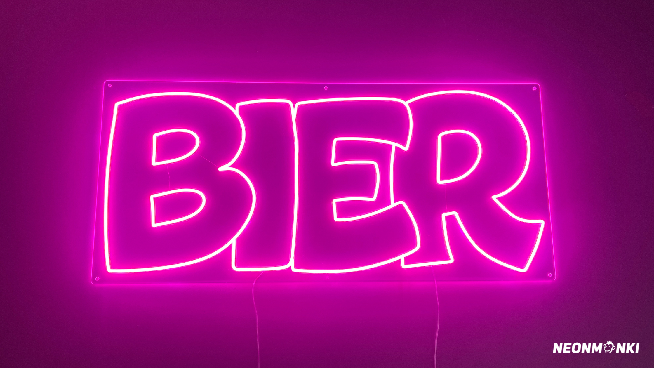 Neon Schriftzug  