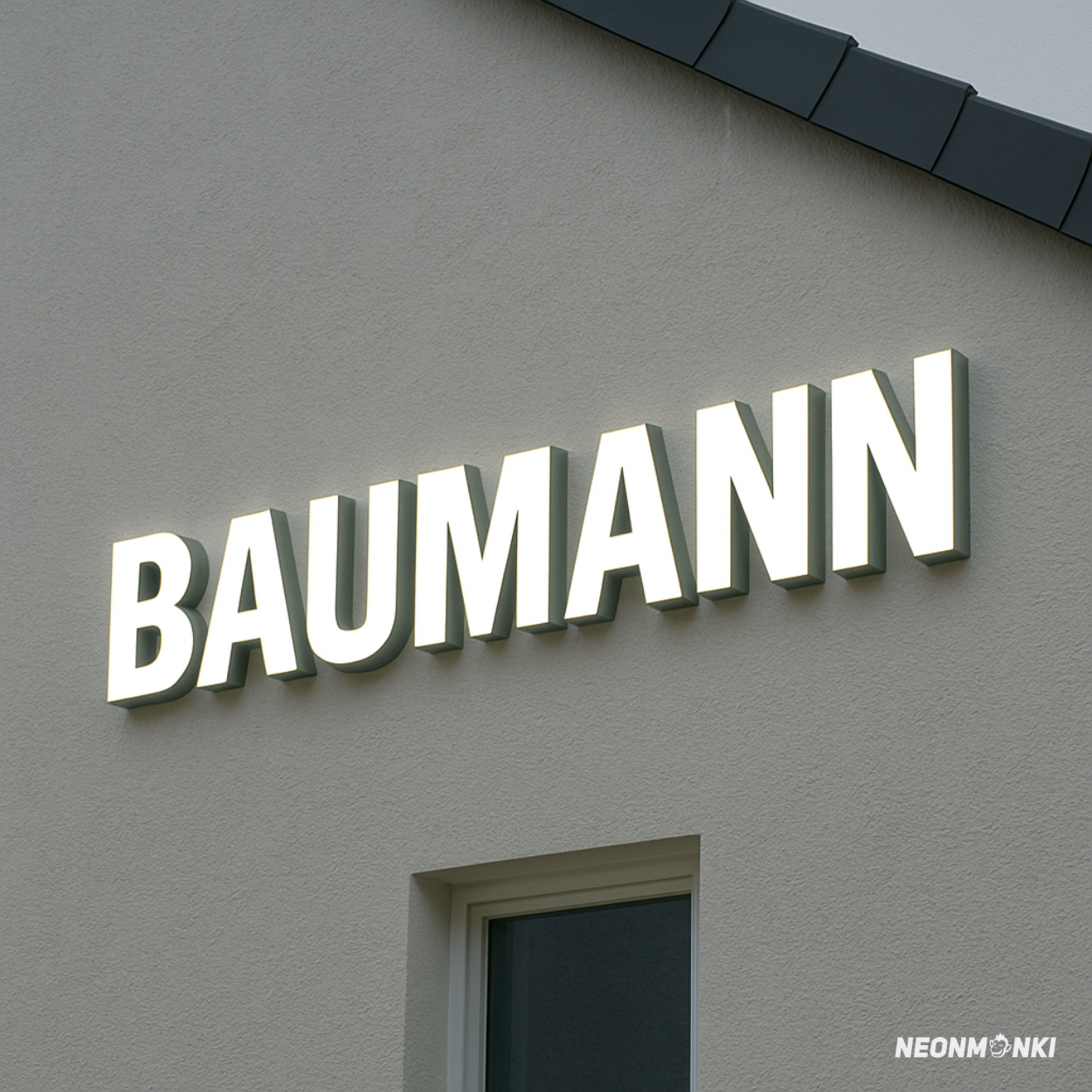 Neonlampen Logo für Firmen & Büros