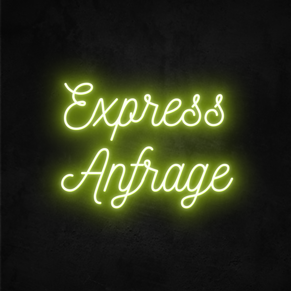 NEONMONKI - Express Anfrage Personalisierte Neonlampe