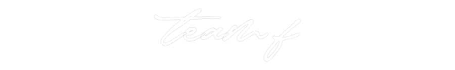 Konfigurator - Neon LED Flex - Personalisierter Indoor Schriftzug team f