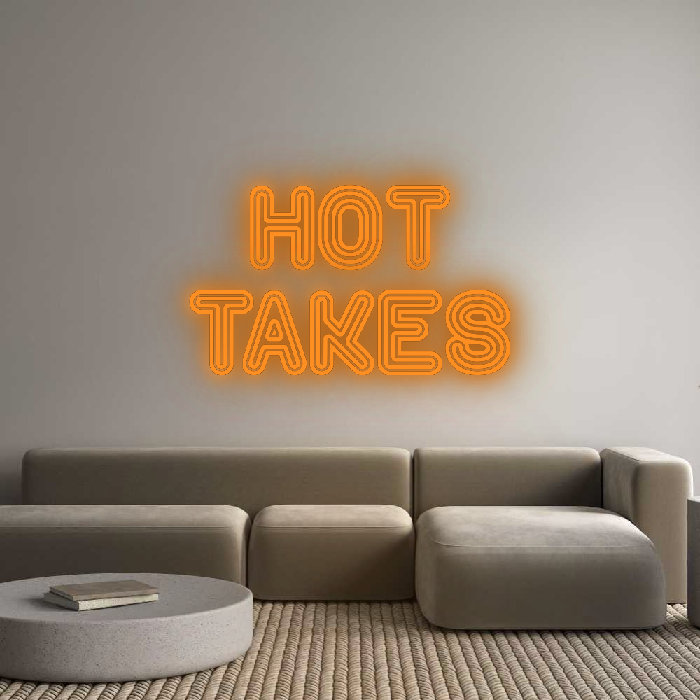 Konfigurator - Neon LED Flex - Personalisierter Indoor Schriftzug HOT
TAKES