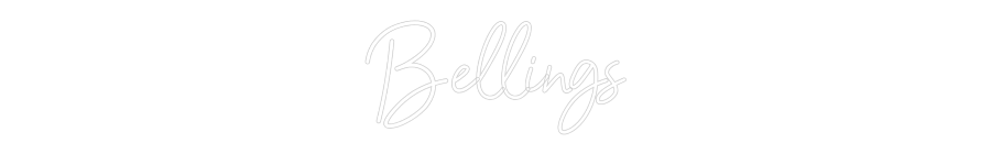 Konfigurator - Neon LED Flex - Personalisierter Indoor Schriftzug Bellings