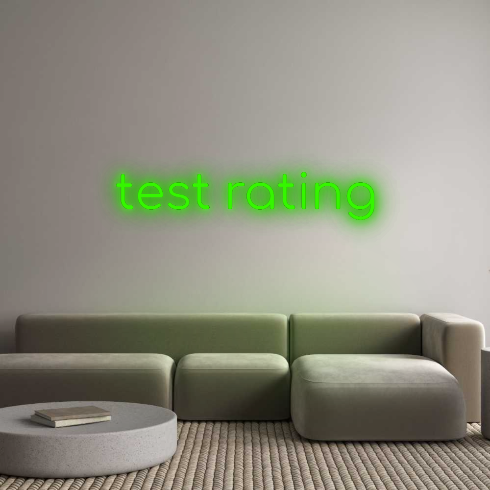 Konfigurator - Neon LED Flex - Personalisierter Indoor Schriftzug test rating