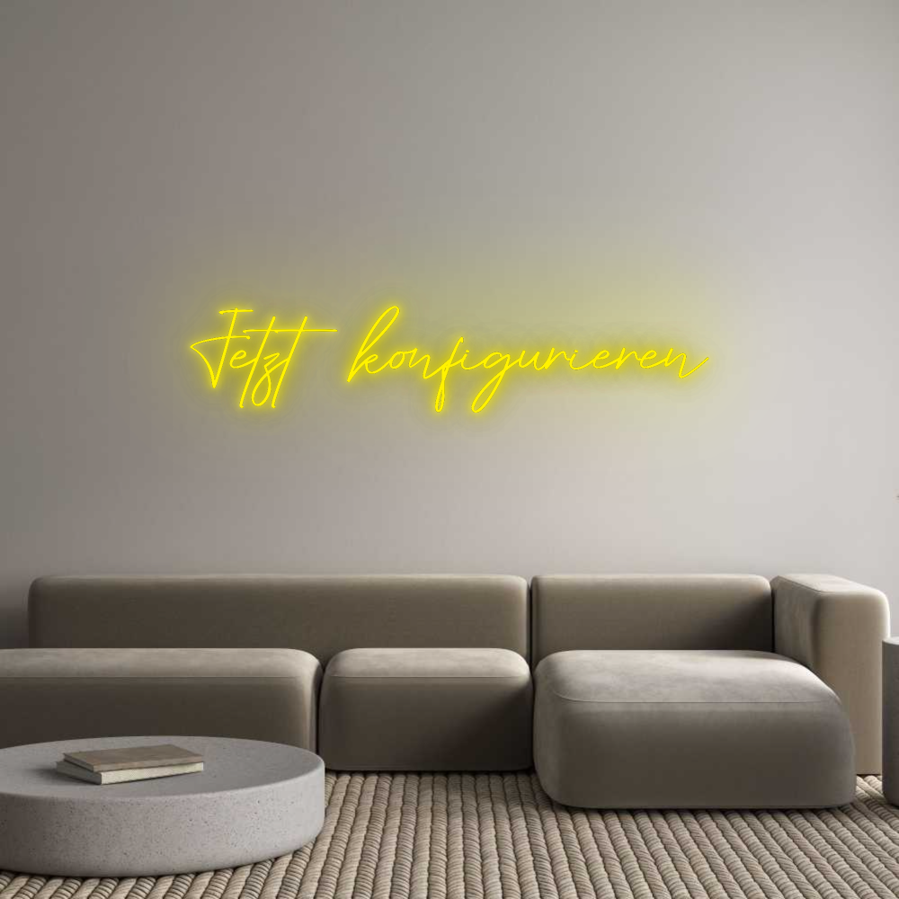 Konfigurator - Neon LED Flex - Personalisierter Indoor Schriftzug Jetzt konfigu...