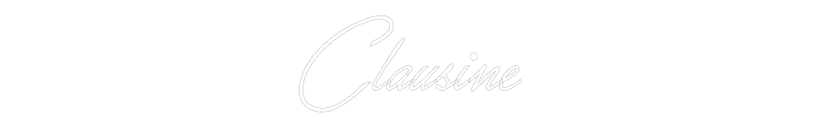 Konfigurator - Neon LED Flex - Personalisierter Indoor Schriftzug Clausine