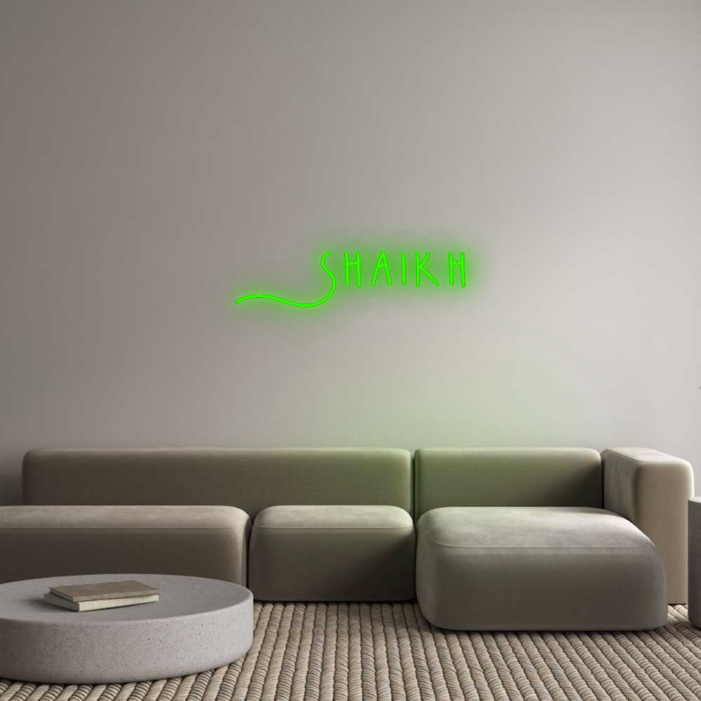 Configurator - Neon LED Liquid Acryl - Custom Neon Sign Indoor & Outdoor Shaikh
