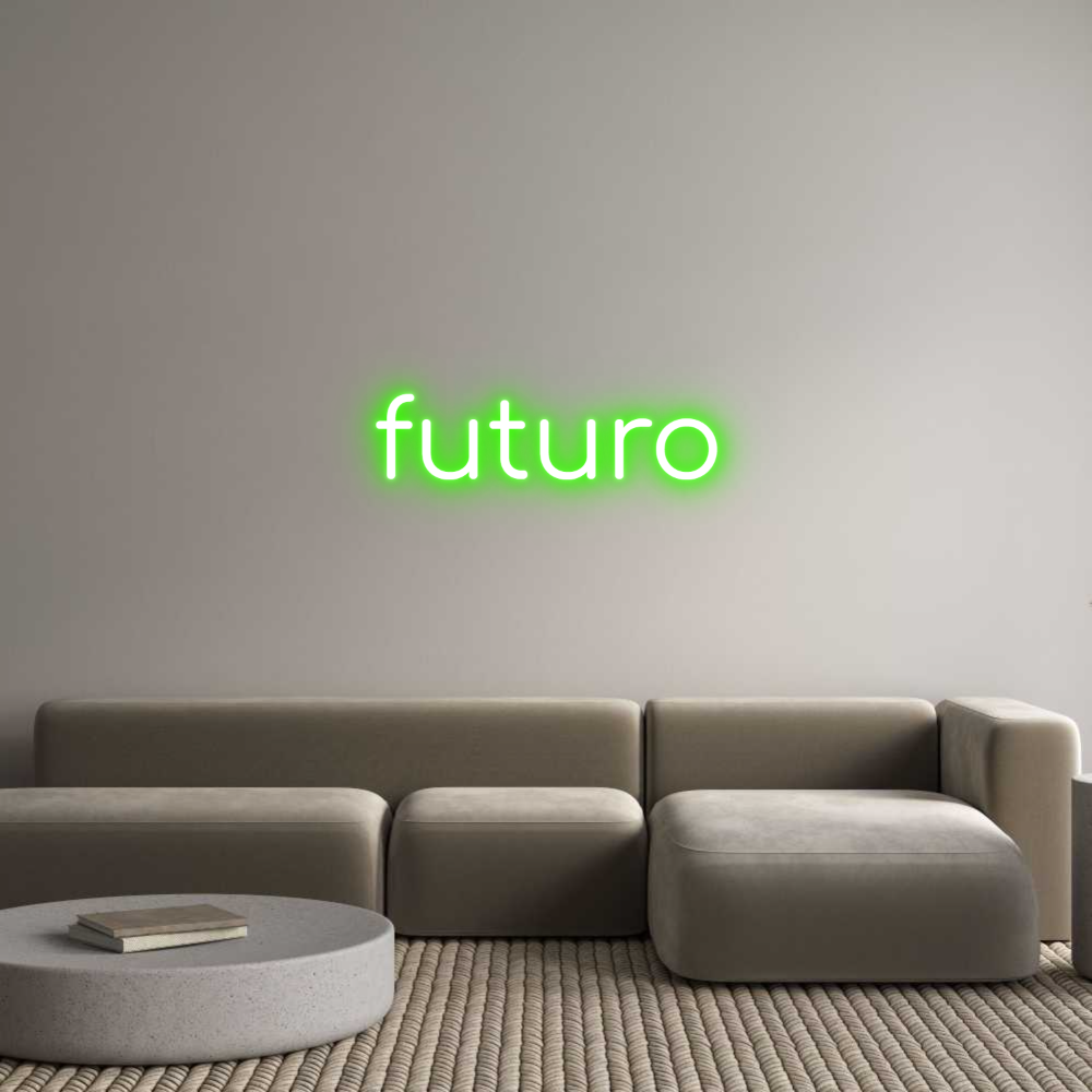 Konfigurator - Neon LED Flex - Personalisierter Indoor Schriftzug futuro