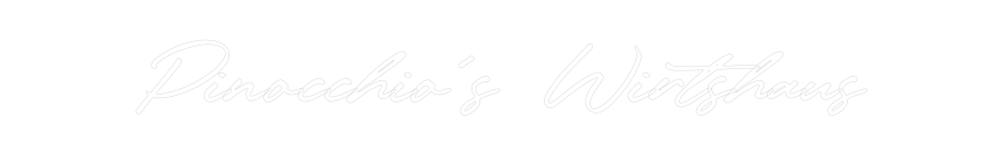 Konfigurator - Neon LED Flex - Personalisierter Indoor Schriftzug Pinocchio´s  ...