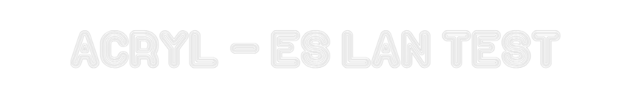 Configurador - Neón LED Liquid Acryl - Letras de neón personalizadas para interior y exterior Acryl - ES LA...