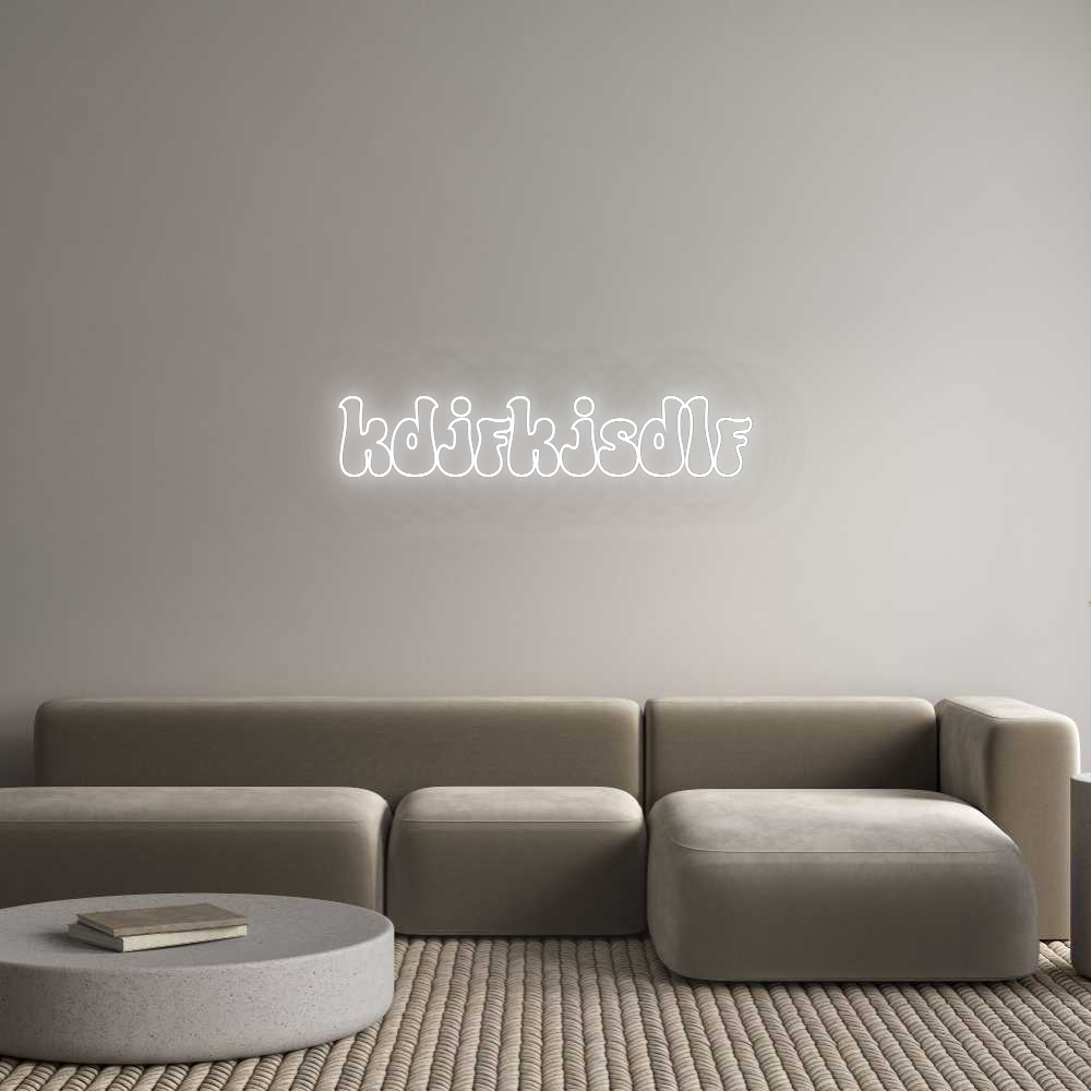 Konfigurator - Neon LED Liquid Acryl - Personalisierter Indoor & Outdoor Schriftzug kdjfkjsdlf
