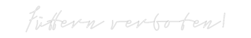 Konfigurator - Neon LED Flex - Personalisierter Indoor Schriftzug Füttern verbo...