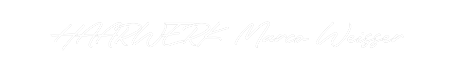 Konfigurator - Neon LED Flex - Personalisierter Indoor Schriftzug HAARWERK Marc...