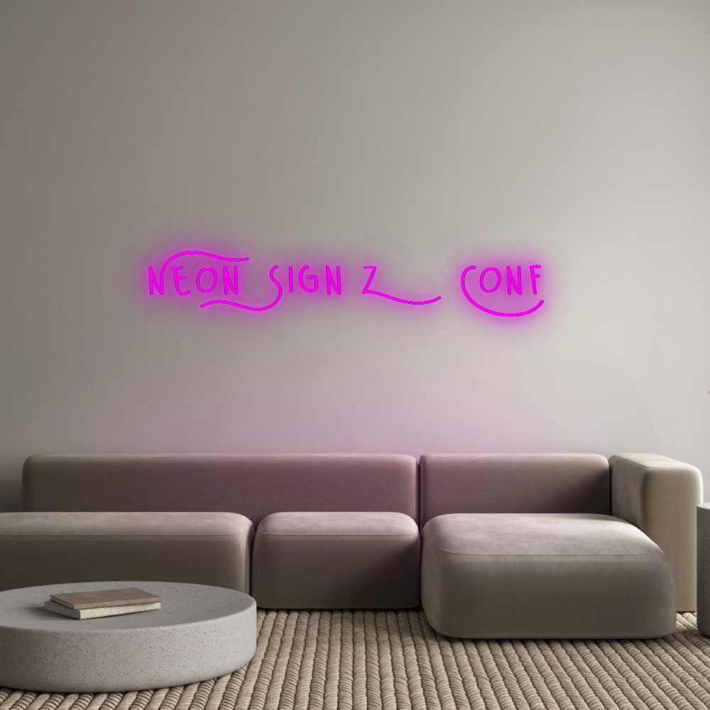 Configurator - Neon LED Flex - Custom Neon Sign Indoor Neon Sign Z C...