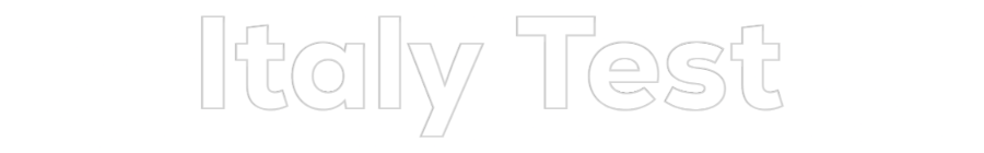 Configuratore - Insegne al neon e lettere luminose personalizzate Italy Test