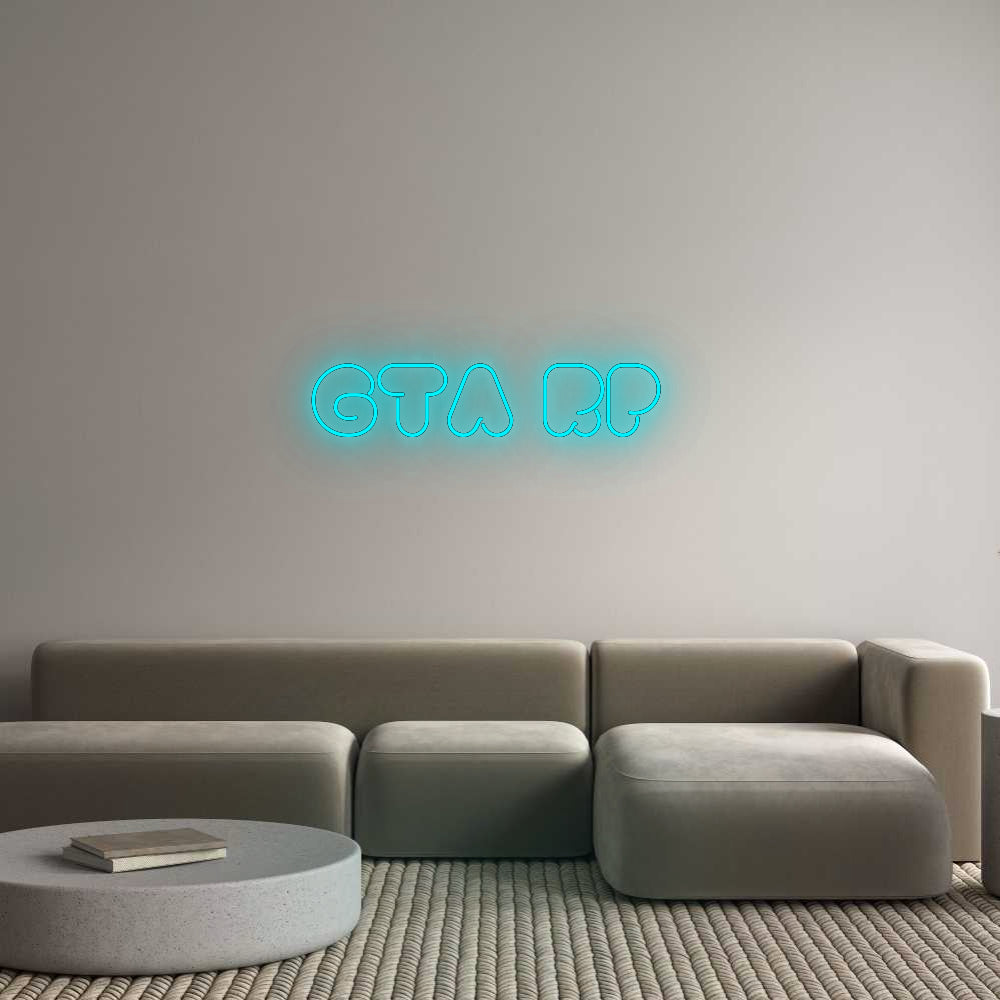 Configurateur - Neon LED Flex - Enseigne néon intérieure personnalisée Gta rp