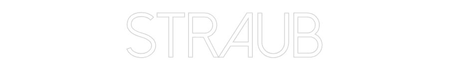 Konfigurator - Neon LED Flex - Personalisierter Indoor Schriftzug Straub