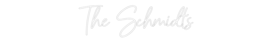 Konfigurator - Neon LED Flex - Personalisierter Indoor Schriftzug The Schmidts