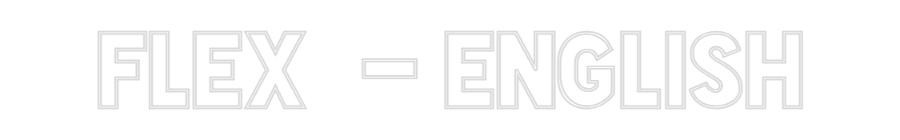 Configurator - Neon LED Flex - Custom Neon Sign Indoor Flex  - English