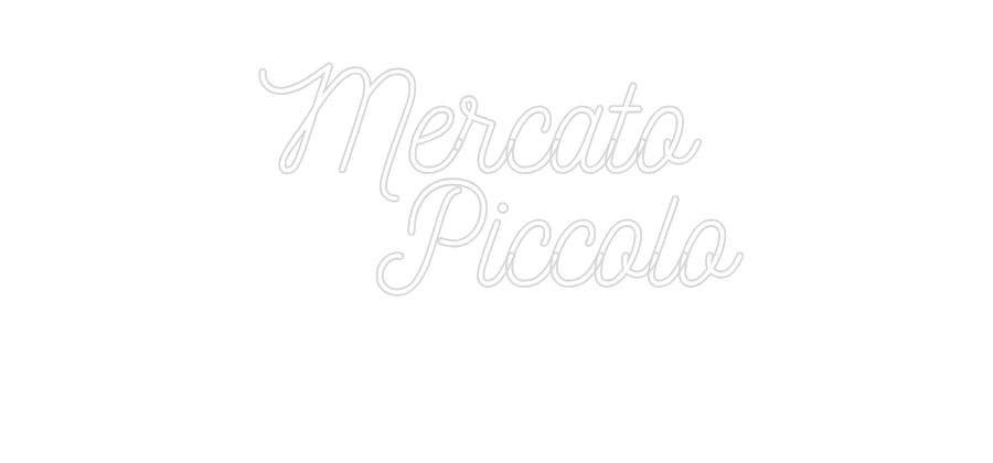 Konfigurator - Neon LED Flex - Personalisierter Indoor Schriftzug Mercato 
   ...