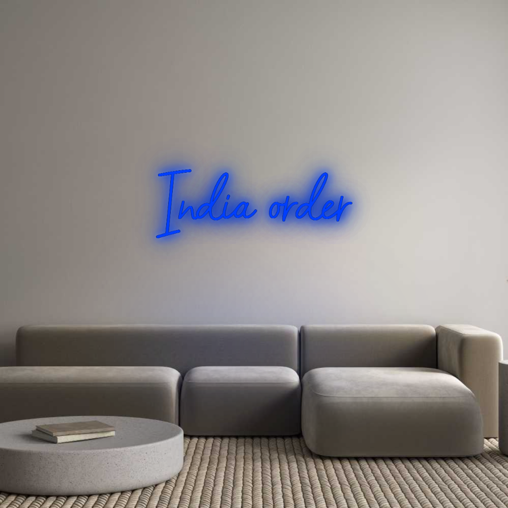 Configurator - Neon LED Flex - Custom Neon Sign Indoor India order