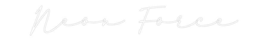 Configurator - Neon LED Flex - Custom Neon Sign Indoor Neon Force
