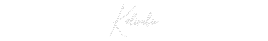 Konfigurator - Neon LED Flex - Personalisierter Indoor Schriftzug Kalimbu