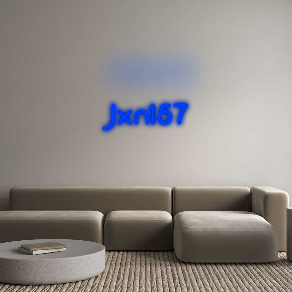 Konfigurator - Neon LED Flex - Personalisierter Indoor Schriftzug Jxn157