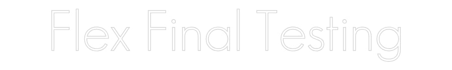 Configurator - Neon LED Flex - Custom Neon Sign Indoor Flex Final Te...