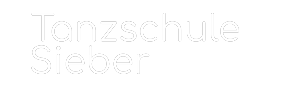 Konfigurator - Neon LED Flex - Personalisierter Indoor Schriftzug Tanzschule 
...