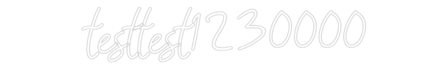 Konfigurator - Neon LED Flex - Personalisierter Indoor Schriftzug testtest1230000