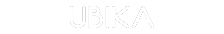 Configurateur - Neon LED Flex - Enseigne néon intérieure personnalisée UBIKA