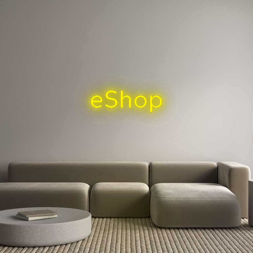 Konfigurator - Neon LED Flex - Personalisierter Indoor Schriftzug eShop