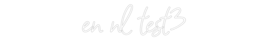 Configurator - Neon LED Flex - Custom Neon Sign Indoor en nl test3